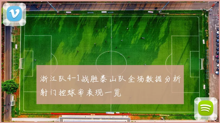 浙江队4-1战胜泰山队全场数据分析射门控球率表现一览
